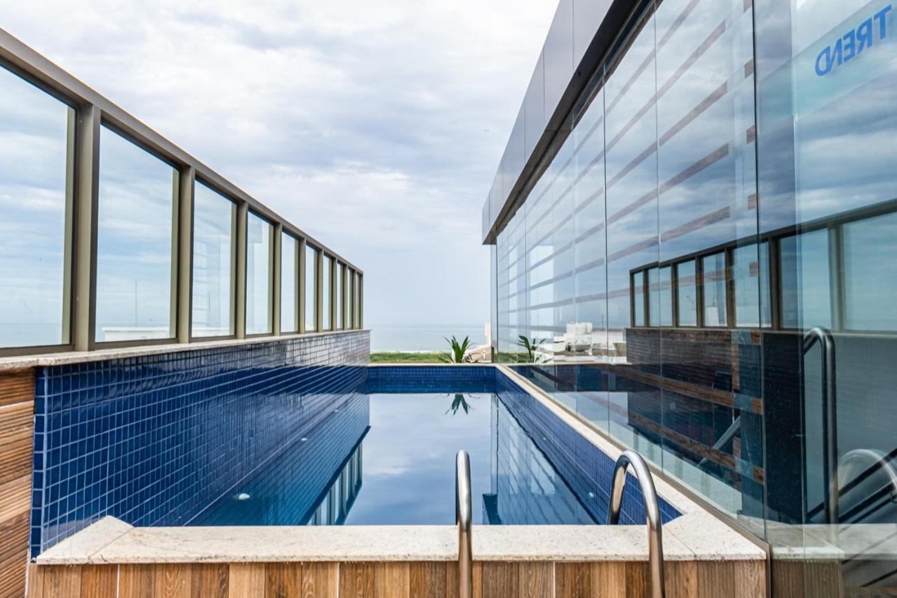 Estudio moderno no Campeche com piscina, perto da praia Florianópolis Esterno foto
